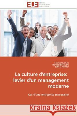 La Culture d'Entreprise: Levier d'Un Management Moderne Collectif 9783841786418