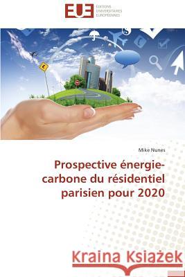 Prospective Énergie-Carbone Du Résidentiel Parisien Pour 2020 Nunes-M 9783841790248 Editions Universitaires Europeennes