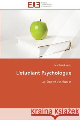 L'Étudiant Psychologue Bourret-M 9783841793492