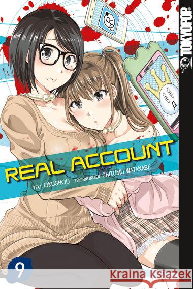 Real Account. Bd.9 Watanabe, Shizumu; Okusho 9783842041684 Tokyopop