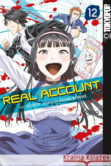 Real Account 12 Watanabe, Shizumu, Okusho 9783842041714 Tokyopop