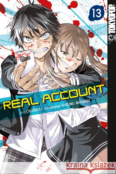 Real Account 13 Watanabe, Shizumu, Okusho 9783842041721 Tokyopop