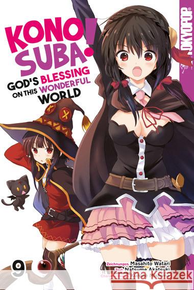 Konosuba! God's Blessing On This Wonderful World! 09 Watari, Masahito, Akatsuki, Natsume, Mishima, Kurone 9783842071506