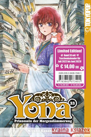 Yona - Prinzessin der Morgendämmerung 33 - Limited Edition Kusanagi, Mizuho 9783842073401 Tokyopop