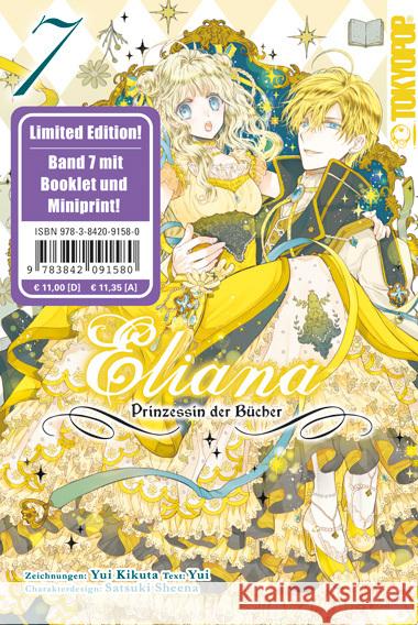 Eliana - Prinzessin der Bücher 07 - Limited Edition Kikuta, Yui, Yui, Shiina, Satsuki 9783842091580 Tokyopop