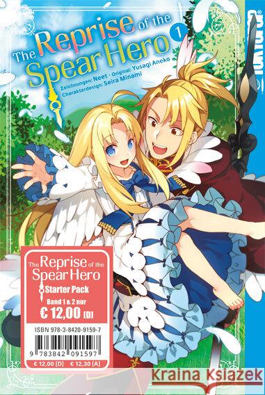 The Reprise of the Spear Hero Starter Pack Aneko, Yusagi, Neet, Minami, Seira 9783842091597 Tokyopop