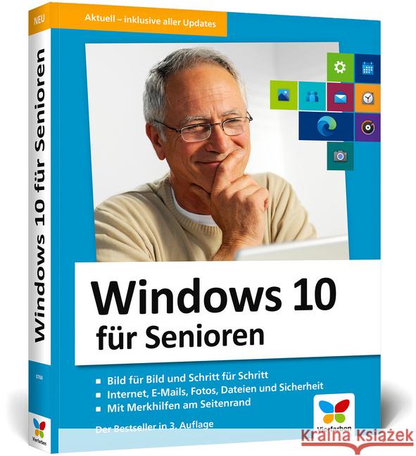 Windows 10 für Senioren Rieger, Jörg; Menschhorn, Markus 9783842107601