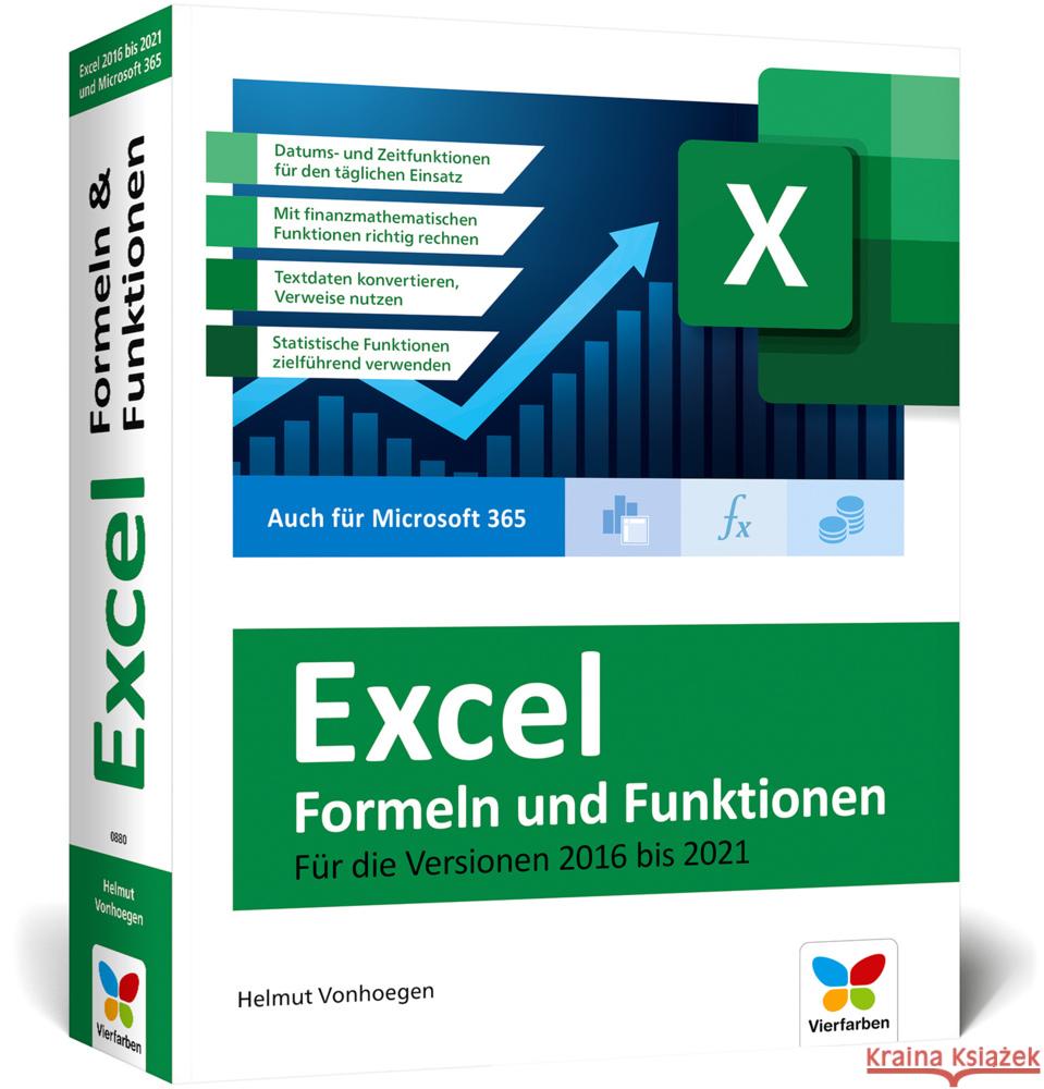 Excel - Formeln und Funktionen Vonhoegen, Helmut 9783842108806