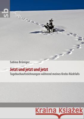 Jetzt und jetzt und jetzt: Tagebuchaufzeichnungen während meines Krebs-Rückfalls Sabina Brüniger 9783842338630 Books on Demand