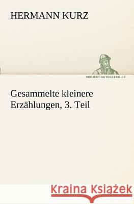 Gesammelte kleinere Erzählungen, 3. Teil Kurz, Hermann 9783842408739