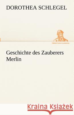 Geschichte Des Zauberers Merlin Schlegel, Dorothea 9783842416130