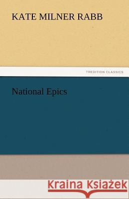 National Epics Kate Milner Rabb   9783842432628