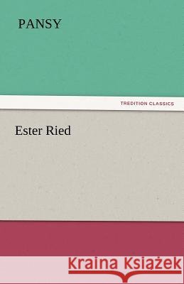 Ester Ried Pansy   9783842434981