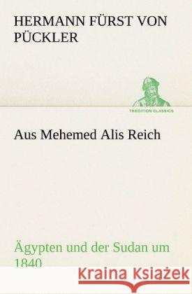 Aus Mehemed Alis Reich Pückler-Muskau, Hermann von 9783842470354