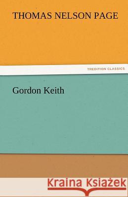 Gordon Keith Thomas Nelson Page   9783842474918 tredition GmbH