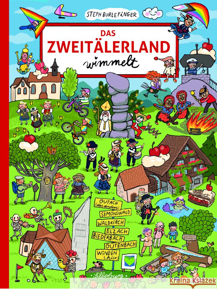 Das Zweitälerland wimmelt Burlefinger, Steph 9783842524347