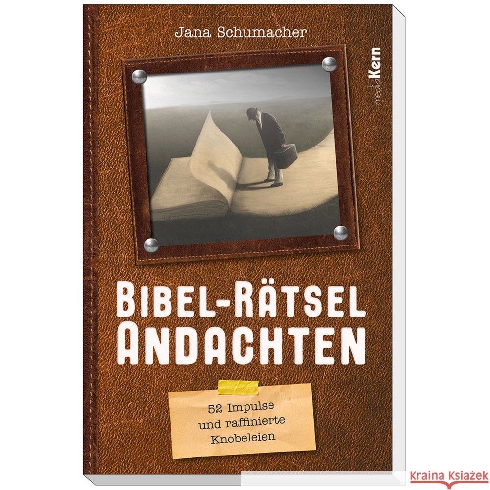 Bibel-Rätsel-Andachten Schumacher, Jana 9783842913110