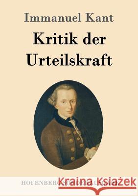 Kritik der Urteilskraft Immanuel Kant 9783843015790 Hofenberg