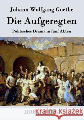 Die Aufgeregten: Politisches Drama in fünf Akten Goethe, Johann Wolfgang 9783843022378 Hofenberg