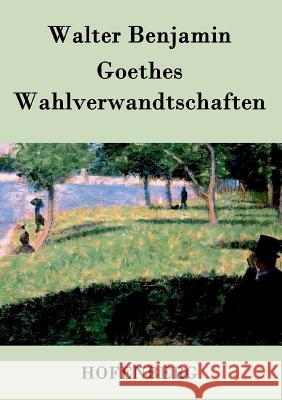 Goethes Wahlverwandtschaften Walter Benjamin   9783843025935 Hofenberg