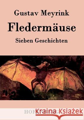 Fledermäuse: Sieben Geschichten Meyrink, Gustav 9783843073547