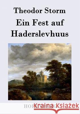 Ein Fest auf Haderslevhuus Theodor Storm 9783843074162 Hofenberg