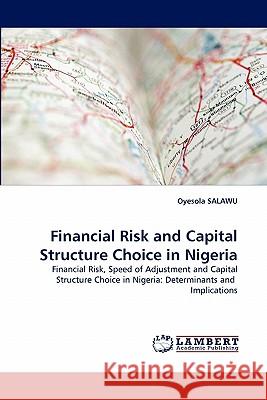 Financial Risk and Capital Structure Choice in Nigeria Oyesola Salawu 9783843350273