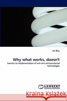 Why What Works, Doesn't  9783843369749 LAP Lambert Academic Publishing AG & Co KG