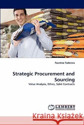 Strategic Procurement and Sourcing Faustino Taderera 9783843377027