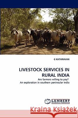 Livestock Services in Rural India  9783843392495 LAP Lambert Academic Publishing AG & Co KG