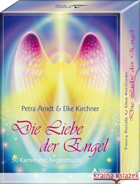 Die Liebe der Engel, Engelkarten + Begleitbuch : Set Arndt, Petra; Kirchner, Elke 9783843490757