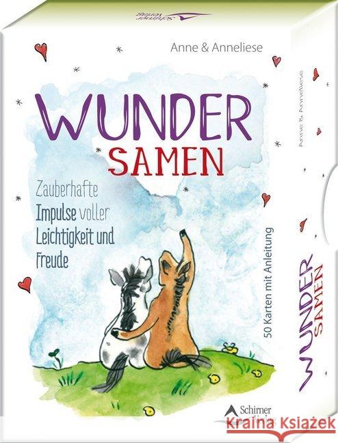 WunderSamen, 50 Karten mit Anleitung : Zauberhafte Impulse voller Leichtigkeit und Freude Tschenett, Anneliese; Brandt, Anne 9783843491334 Schirner