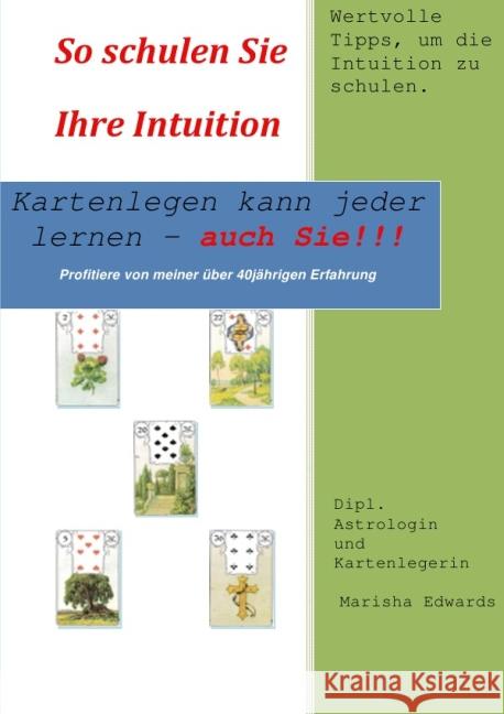 So schulen Sie Ihre Intuition Edwards, Marisha 9783844258035