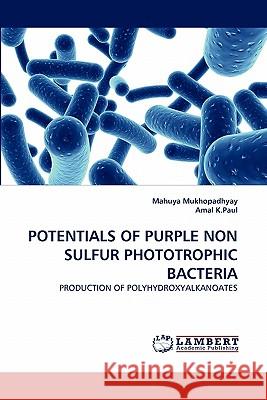 Potentials of Purple Non Sulfur Phototrophic Bacteria Mahuya Mukhopadhyay, Amal K Paul 9783844312423 LAP Lambert Academic Publishing