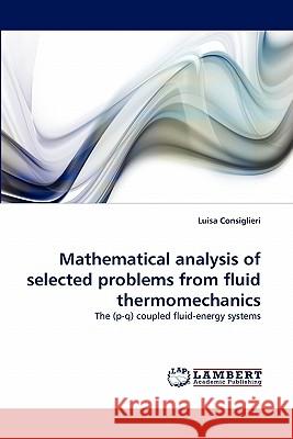 Mathematical analysis of selected problems from fluid thermomechanics Consiglieri, Luisa 9783844315356