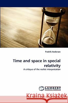 Time and space in special relativity Andersen, Fredrik 9783844317121