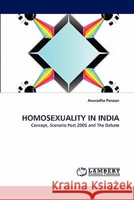 Homosexuality in India Anuradha Parasar 9783844318838