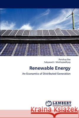 Renewable Energy Parichay Das Sabyasachi Mukhopadhyay 9783844326048