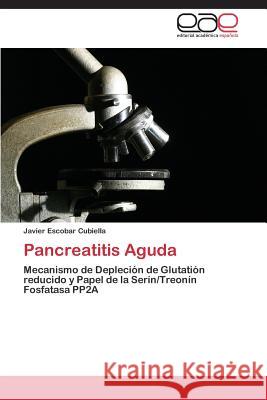 Pancreatitis Aguda Escobar Cubiella Javier 9783844336788