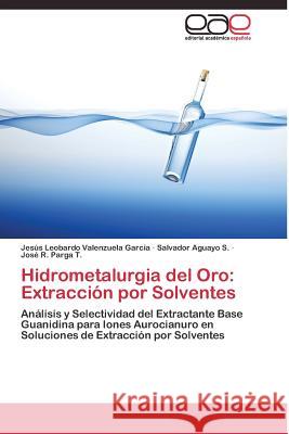 Hidrometalurgia del Oro: Extracción por Solventes Valenzuela García Jesús Leobardo 9783844337341 Editorial Academica Espanola