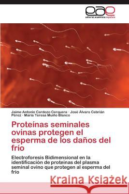 Proteínas seminales ovinas protegen el esperma de los daños del frío Cardozo Cerquera Jaime Antonio 9783844347692 Editorial Academica Espanola