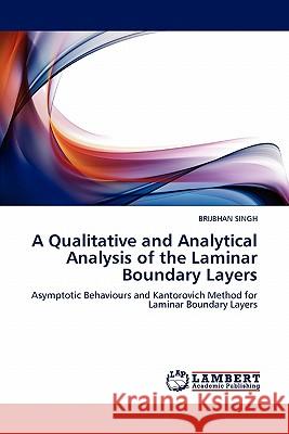 A Qualitative and Analytical Analysis of the Laminar Boundary Layers Brijbhan Singh 9783844383089