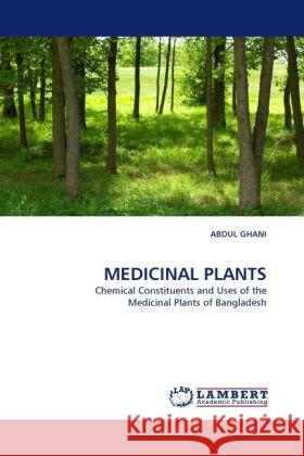 MEDICINAL PLANTS Ghani, Abdul 9783844392623