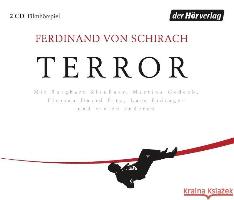 Terror, 2 Audio-CDs : Filmhörspiel Schirach, Ferdinand von 9783844524475 DHV Der HörVerlag