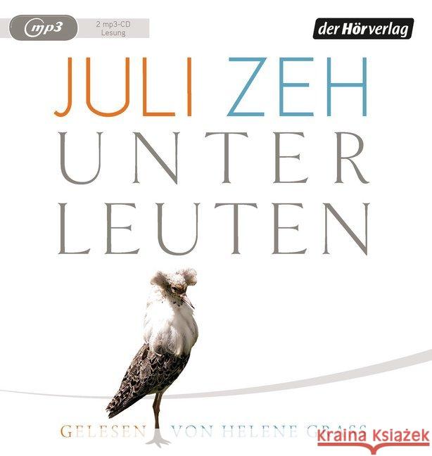 Unterleuten, 2 MP3-CD : MP3 Format, Lesung. Gekürzte Ausgabe Zeh, Juli 9783844527162