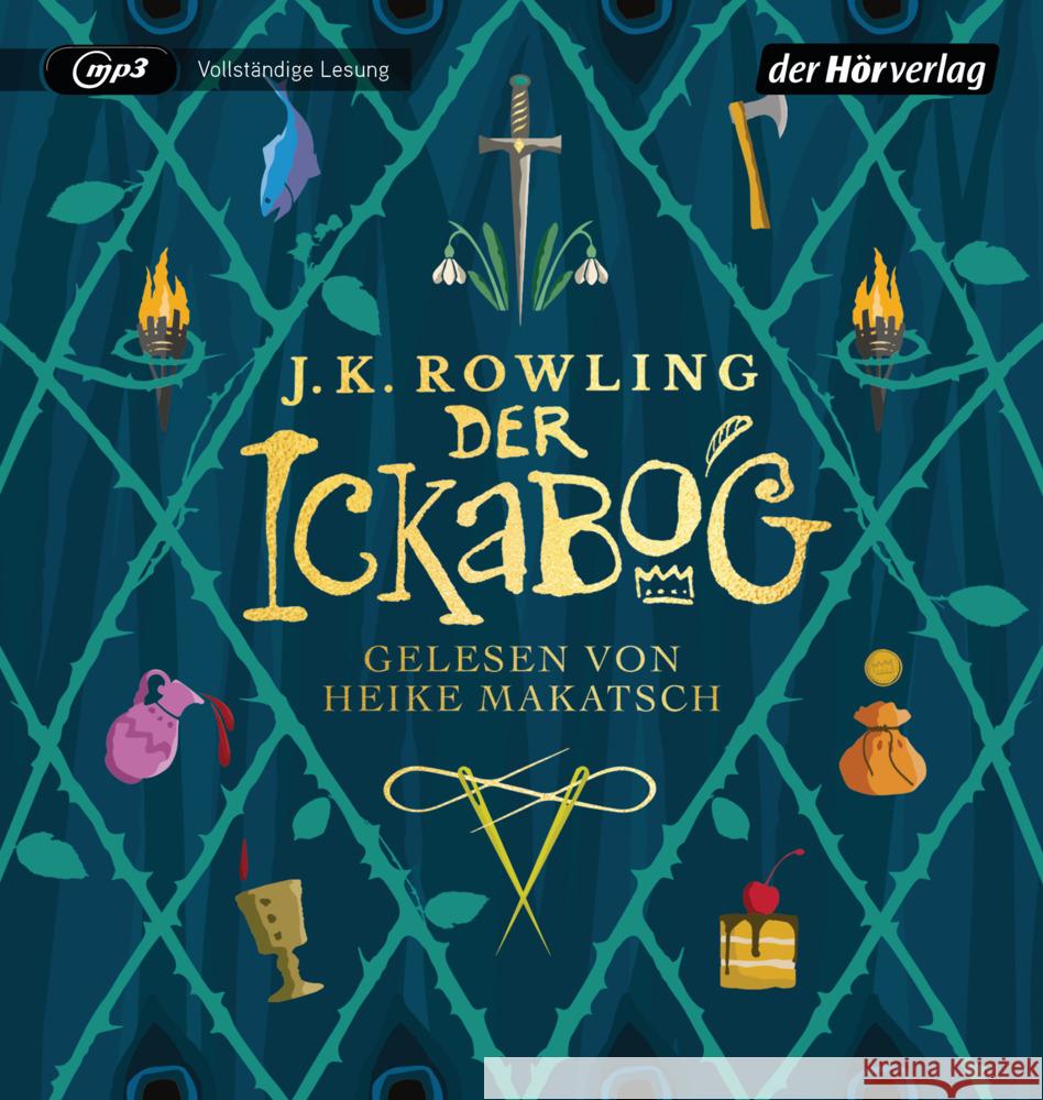 Der Ickabog, 1 Audio-CD, 1 MP3 Rowling, J. K. 9783844541878 DHV Der HörVerlag