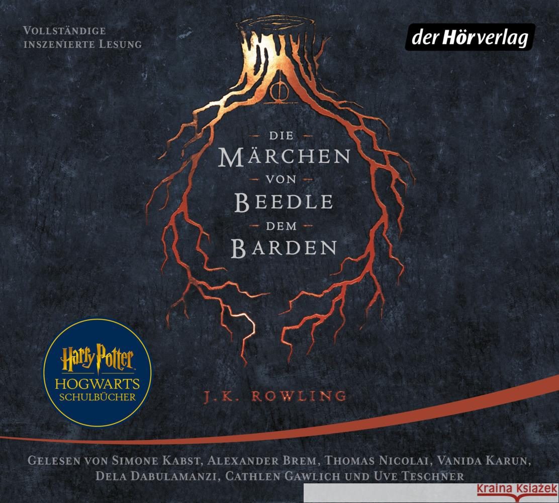 Die Märchen von Beedle dem Barden, 2 Audio-CD Rowling, J. K. 9783844545449 DHV Der HörVerlag