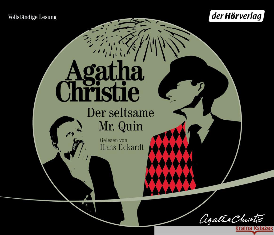 Der seltsame Mister Quin 1, 3 Audio-CD Christie, Agatha 9783844546071 DHV Der HörVerlag