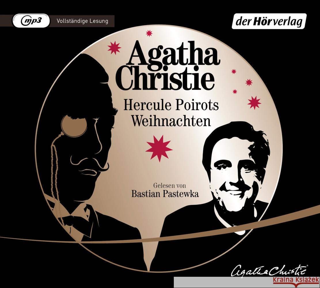 Hercule Poirots Weihnachten, 1 Audio-CD, 1 MP3 Christie, Agatha 9783844547405 DHV Der HörVerlag