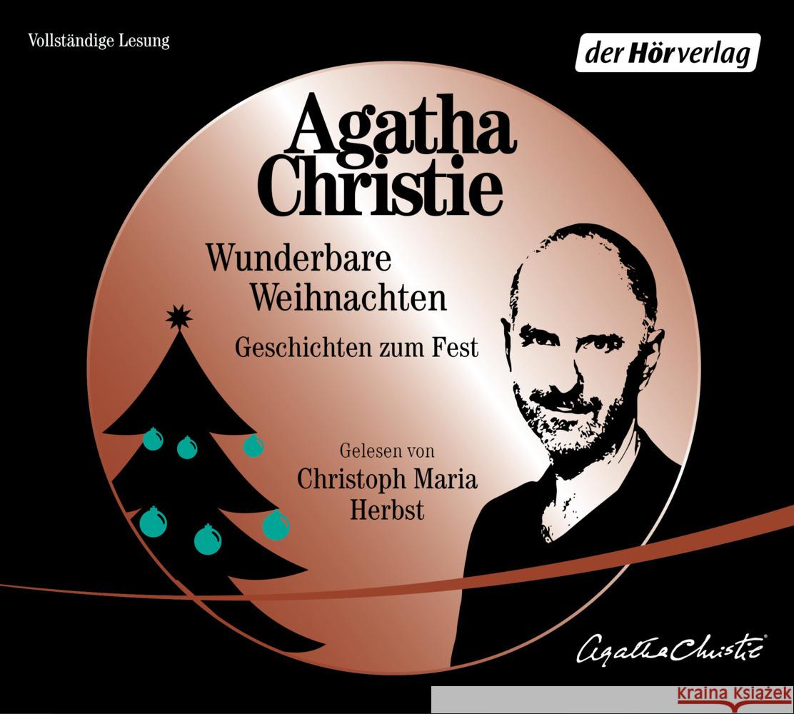 Wunderbare Weihnachten, 2 Audio-CD Christie, Agatha 9783844550948